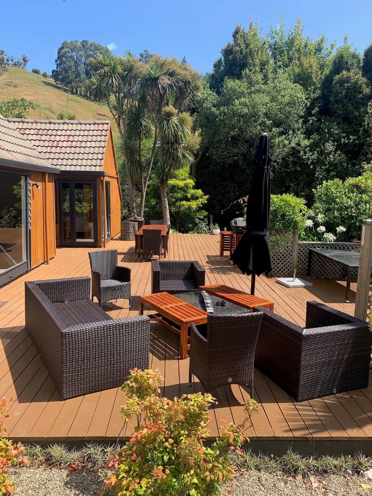 Private Guest Wing - Durie Vale Lodge Whanganui Exterior foto